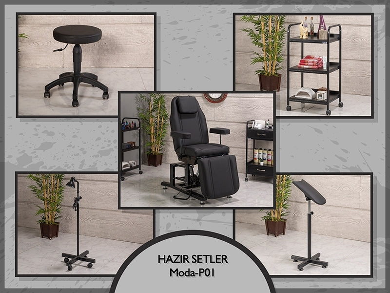 Koltuk, Sehpa, Tabure, Lamba, Kolluk, Dövme Malzemleri, Dövme Stüdyo Ekipmanları