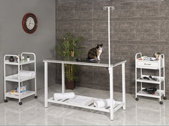 Ekstra Sağlam Paslanmaz Veteriner Masası, Ameliyat Masası, Veteriner Malzemleri