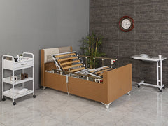 Ev Tipi Döşemeli Hasta Yatakları, 2 Motorlu Hasta Yatakları, Ucuz Ev Tipi Hasta Karyolası