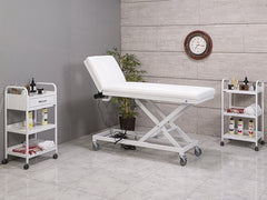 İki Motorlu Bakım Masası, Motorlu Spa Yatağı, Lazer Epilasyon Yatağı, Muayene Sedyesi, Çift Motorlu Fizyoterapist Yatağı