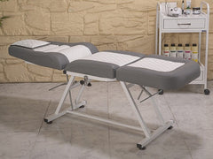 Anka Sırt ve Ayak Kısmı Hareketli Koltuk |Gri - Beyaz