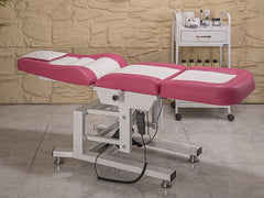 Elegance 3 Motorlu Yükseklik Hareketli Koltuk | Pembe - Beyaz