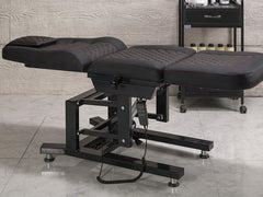 Elegance-3 Motorlu Dövme Tattoo Koltuğu | Siyah