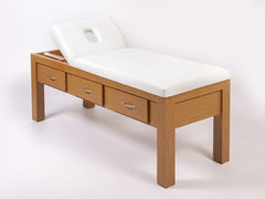 Foça Sırt Hareketli Ahşap Bakım ve Masaj Masası |Bambu