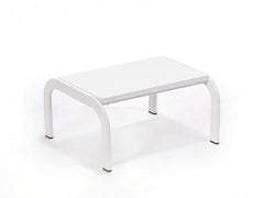 Tek Basamaklı Eskabo Merdiven | Metal Gövde - Beyaz - Oval