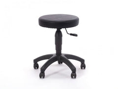 Amortisörlü Çalışma Taburesi | Siyah - Plastik Ayak