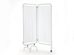 2 Kanatlı Paravan Perde | Beyaz - Oval