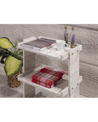 Natura Cihaz Taşıma ve Setup Sehpası | 3 Raflı - Kristal