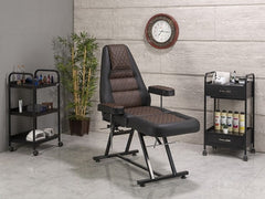 Anka Dövme Tattoo Koltuğu | Kahverengi -Siyah