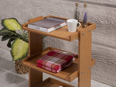 Natura Cihaz Taşıma ve Setup Sehpası | 3 Raflı - Bambu