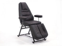 Anka-2 Çift Ayaklı Dövme Tattoo Koltuğu | Siyah