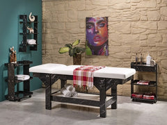 Natura Sırt Hareketli Ahşap Bakım ve Masaj Masası - Bendir