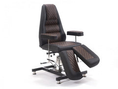 Royal-2 Yükseklik Hareketli Hidrolikli Koltuk | Kahverengi - Siyah