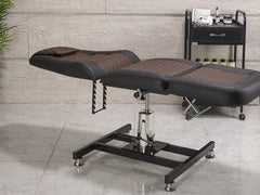 Royal Yükseklik Hareketli Hidrolikli Koltuk | Kahverengi - Siyah