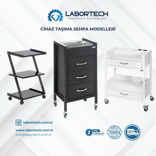 Cihaz Taşıma Sehpa Modelleri Kliniklerin Taşınabilir Yardımcısı