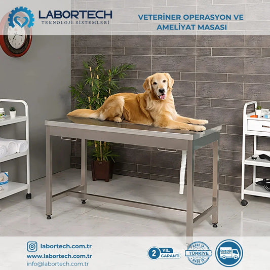 Labortech Veteriner Ameliyat ve Operasyon Masası