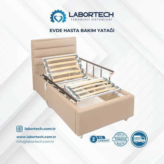 Labortech Evde Hasta Bakım Yatağı ile Güvenli Bakım