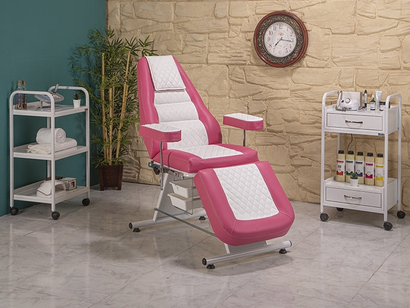 Cilt Bakım Koltuğu, Sırt Ve Ayak Kısmı Hareketli Koltuk, Kalıcı Makyaj Koltuğu