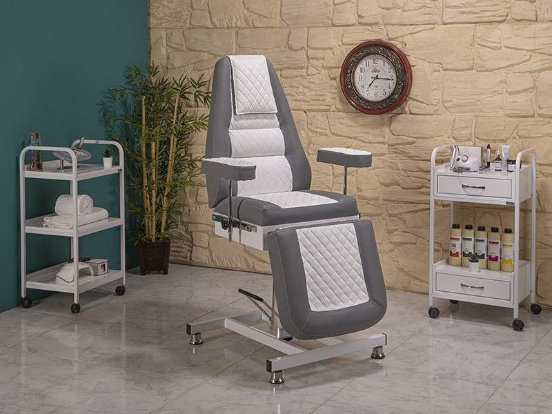 Yüksek Hareketli Hidrolikli Koltuk, Cilt Bakım Yatağı, Hidrolikli Cilt Bakım Sedyesi, Kalıcı Makyaj Yatağı