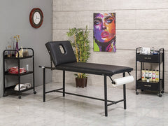 Katlanır Ayaklı  Masaj Masası, Ucuz Kalıcı Makyaj Yatağı, Sir Ağda Yatağı, Lazer Epilasyon Sedyesi