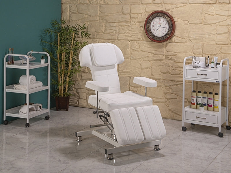 Hidrolikli Koltuk, Yükseklik Hareketli Cilt Bakım Sedyesi, Kalıcı Makyaj Yatağı, Botox Yatağı