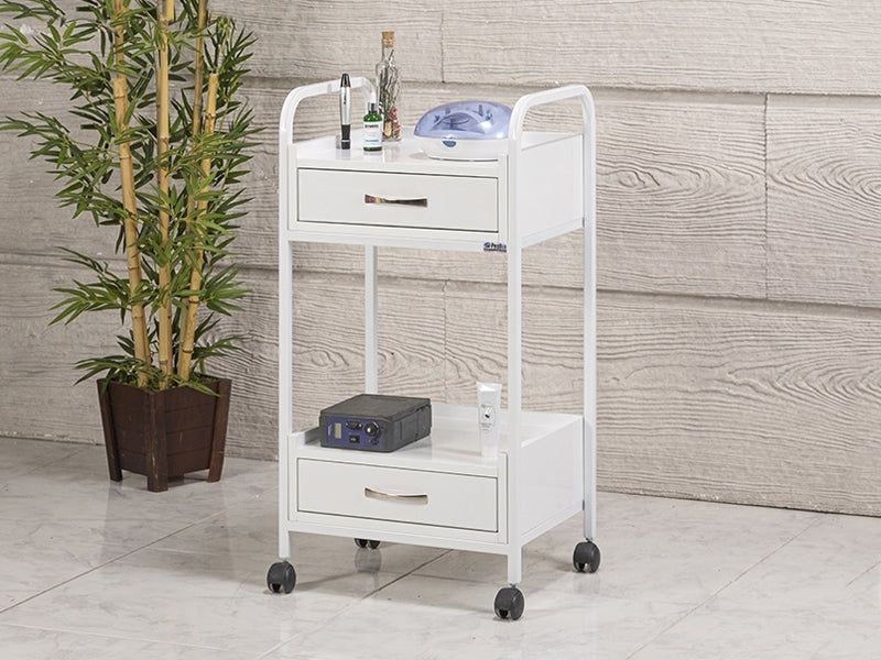 Setup Sehpası, Cihaz Taşıma Arabası, Çekmeceli İki Raflı Setup Sehpası