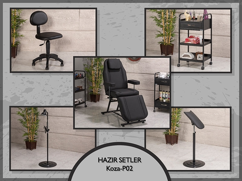 Koltuk, Sehpa, Sandalye, Lamba, Kolluk, Ucuz Dövme Seti, Dövme Stüdyo Ekipmanları