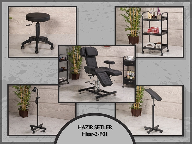 Koltuk, Sehpa, Sandalye, Lamba, Kolluk, Dövme Stüdyo Ekipmanları, Dövme Malzemeleri