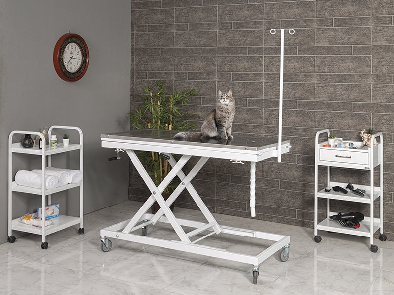 Manuel Veteriner Ameliyat Masası, Veterine Muayene Masası, Ucuz Veteriner Masası