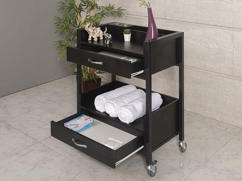 Bardaklıklı Cihaz Sehpası,Tekerlekli Cihaz Taşıma Sehpası, frenli Tekerli Taşıma Aracı