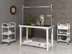 Veteriner Pet Bakım Ve Muayene Masası, Evcil Hayvan Traş Masası, Pet Kuaför Masası