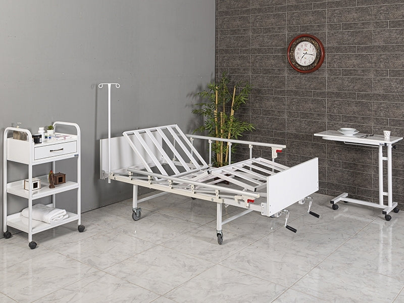 Karyola Sistemleri, Manuel yaşlı Bakım Yatağı, Hastane Yatakaları, Yaşlı Bakım Evi