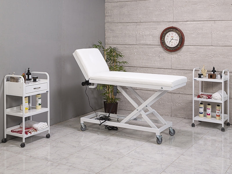 İki Motorlu Bakım Masası, Motorlu Spa Yatağı, Lazer Epilasyon Yatağı, Muayene Sedyesi, Çift Motorlu Fizyoterapist Yatağı