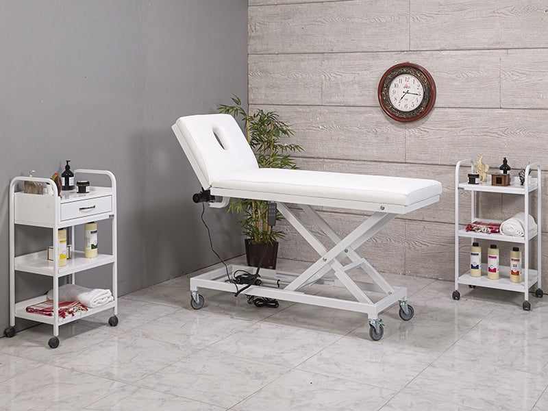 İki Motorlu Bakım Masası,Elektrikli İki Motorlu Bakım Masası, Motorlu Masaj Masası, Yükseklik Hareketli Cilt Bakım Masası