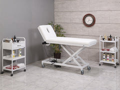 İki Motorlu Bakım Masası,Elektrikli İki Motorlu Bakım Masası, Motorlu Masaj Masası, Yükseklik Hareketli Cilt Bakım Masası