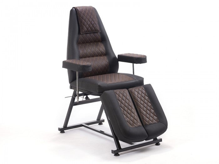 Anka-2 Sırt ve Ayak Kısmı Hareketli Koltuk | Kahverengi - Siyah