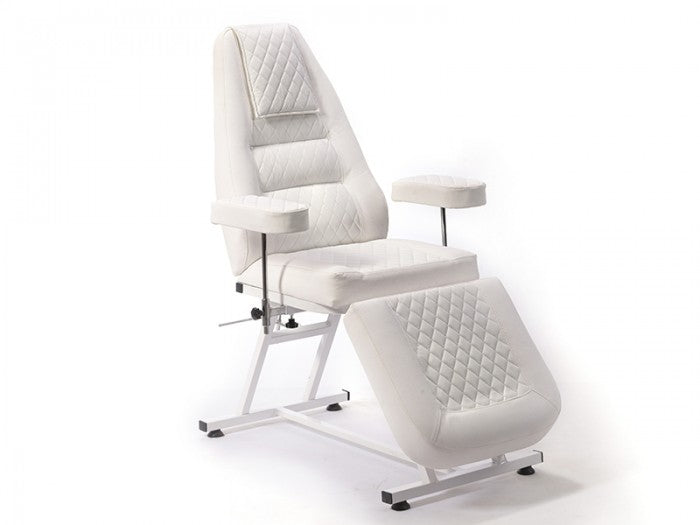 Anka Sırt ve Ayak Kısmı Hareketli Koltuk | Beyaz