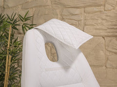 Anka Sırt ve Ayak Kısmı Hareketli Koltuk | Beyaz