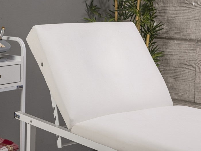 Basic Katlanır Ayaklı Bakım Masası | Beyaz