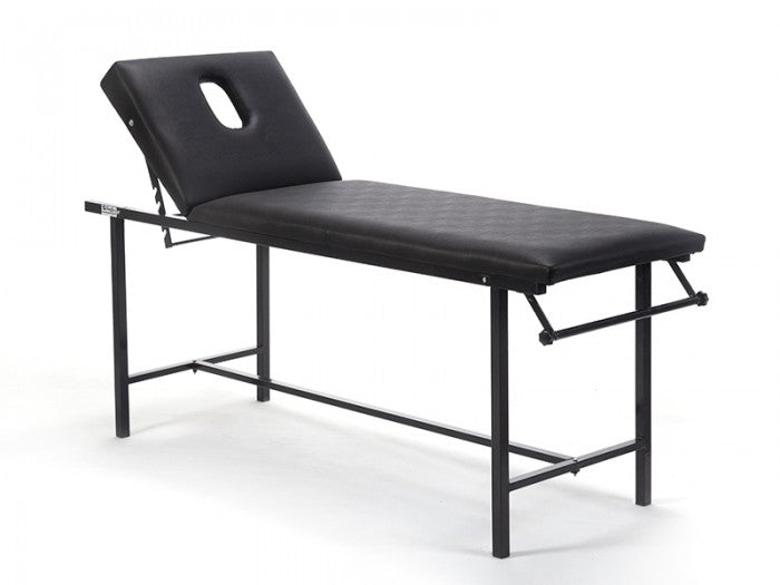 Basic Katlanır Bakım ve Masaj Masası | Siyah - Havluluk Aparatlı