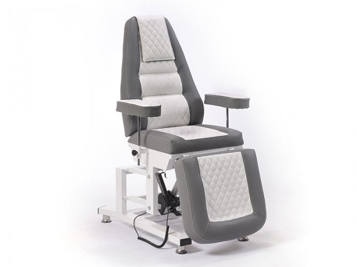 Elegance 3 Motorlu Yükseklik Hareketli Koltuk | Gri - Beyaz