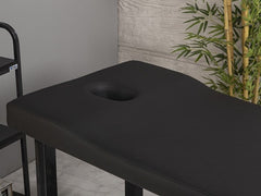 Elit Ekstra Sağlam Bakım ve Masaj Masası | Siyah