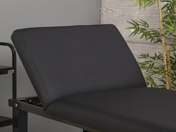 Elit Ekstra Sağlam Sırt Hareketli Bakım Masası | Siyah