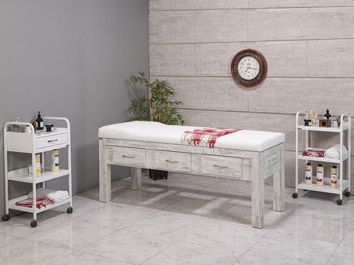 Foça Ahşap Bakım ve Masaj Masası | Kristal