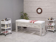 Foça Ahşap Bakım ve Masaj Masası | Kristal