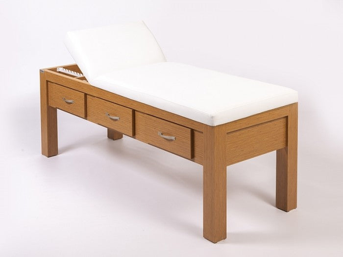 Foça Sırt Hareketli Ahşap Bakım Masası | Bambu