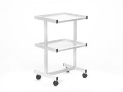 Mira Cihaz Taşıma ve Setup Sehpası | 2 Raflı - Beyaz