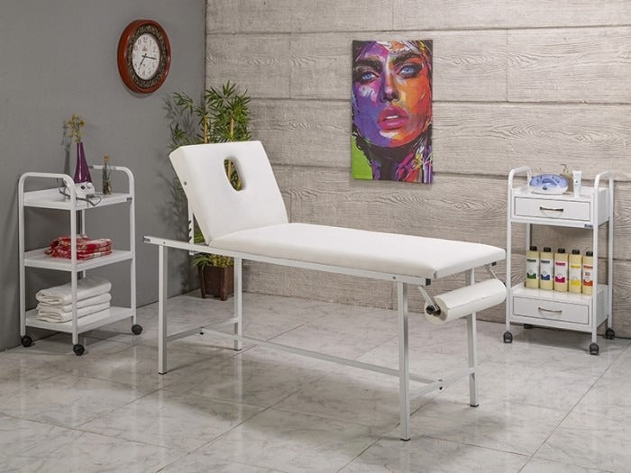 Hazır Setler | Basic-B12 | Sedye (Delikli), Cihaz Sehpası, Sandalye