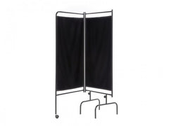 2 Kanatlı Paravan Perde | Siyah - Eko