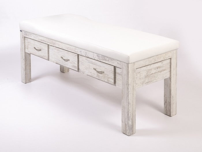 Foça Ahşap Bakım Masası | Kristal